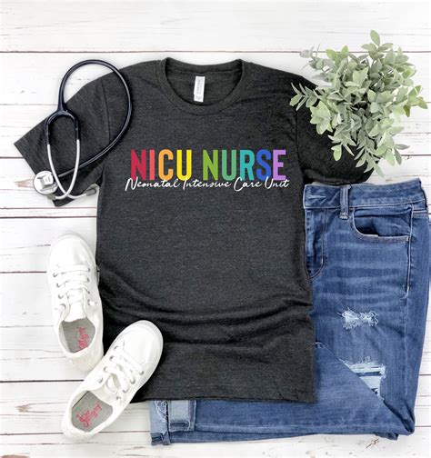 neonatal nurse shirts|Nicu Nurse T.